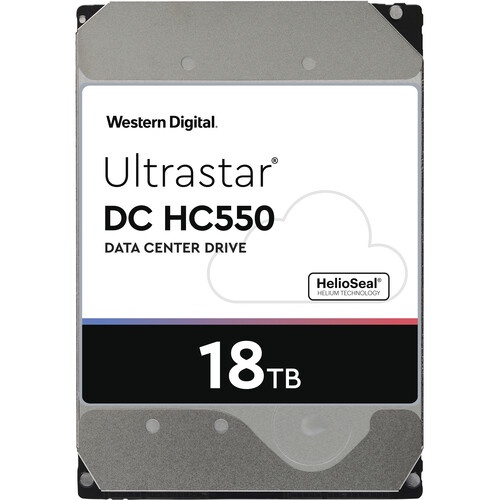 WD Ultrastar DC HC550 18TB 3.5吋企業級硬碟