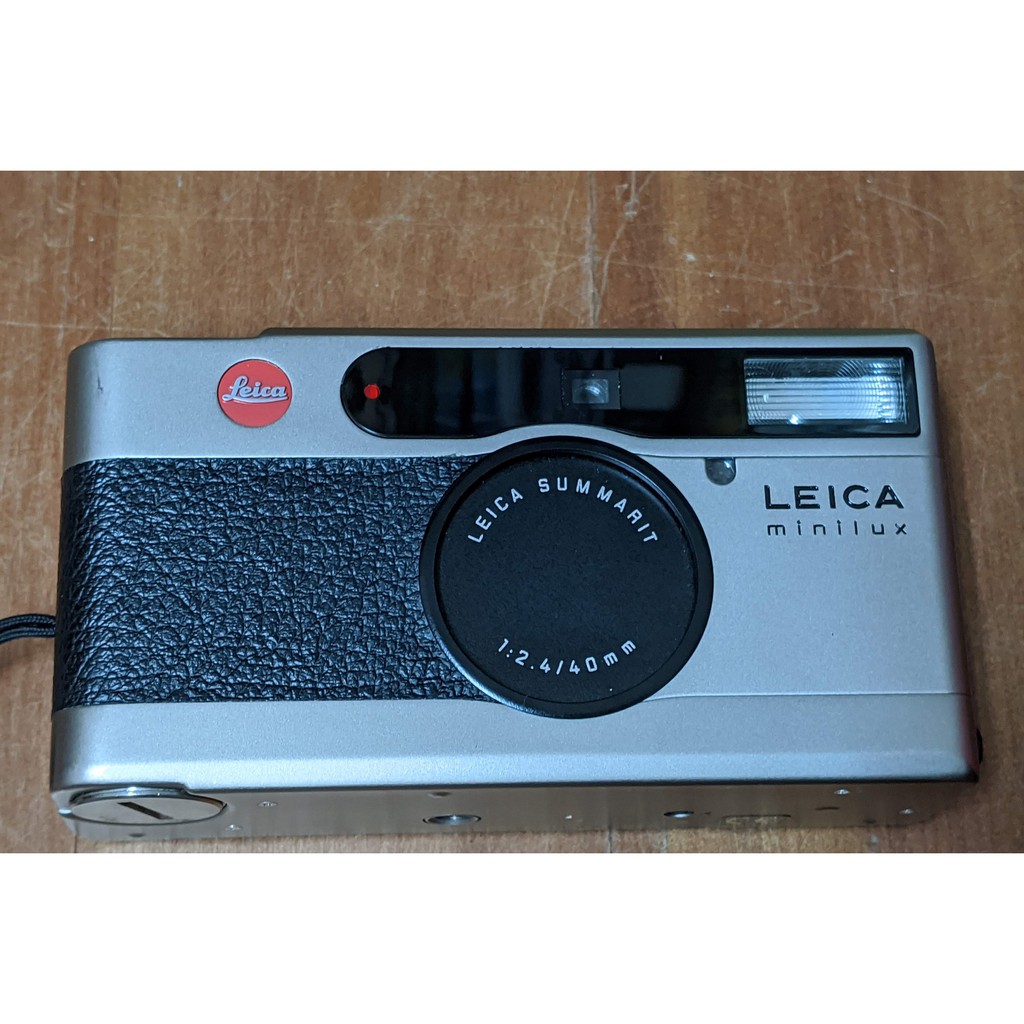 Leica minilux AG版 Summarit 40mm f2.4 定焦底片機 (黃鈦色)