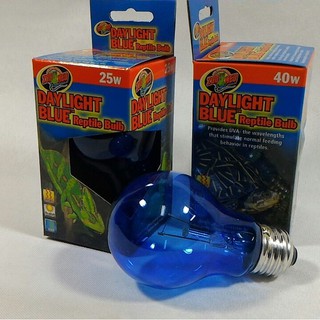 UVA 美國ZOO MED 白天藍色爬蟲燈泡 爬蟲燈泡 加溫燈 加熱燈