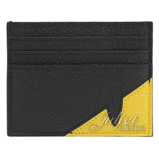 【茱麗葉精品】FENDI 7M0164 經典小怪獸拼接牛皮信用卡名片夾.多色可選 現貨在臺