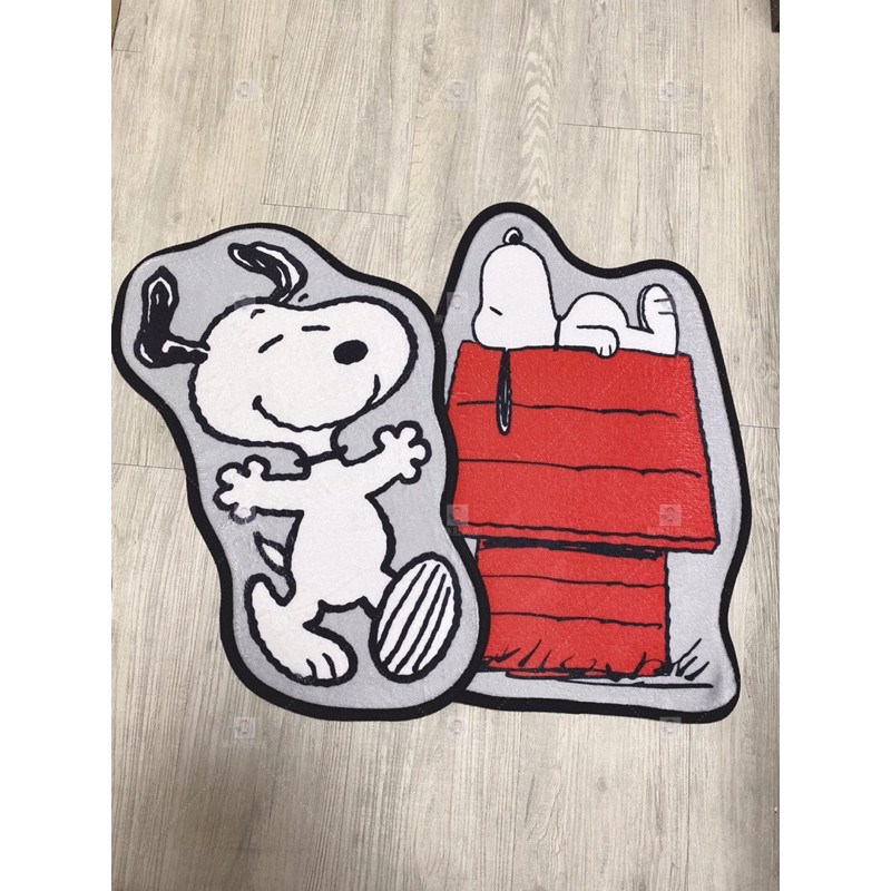 現貨 Snoopy 史奴比 防滑吸水地毯 腳踏墊 鮪魚肚先生