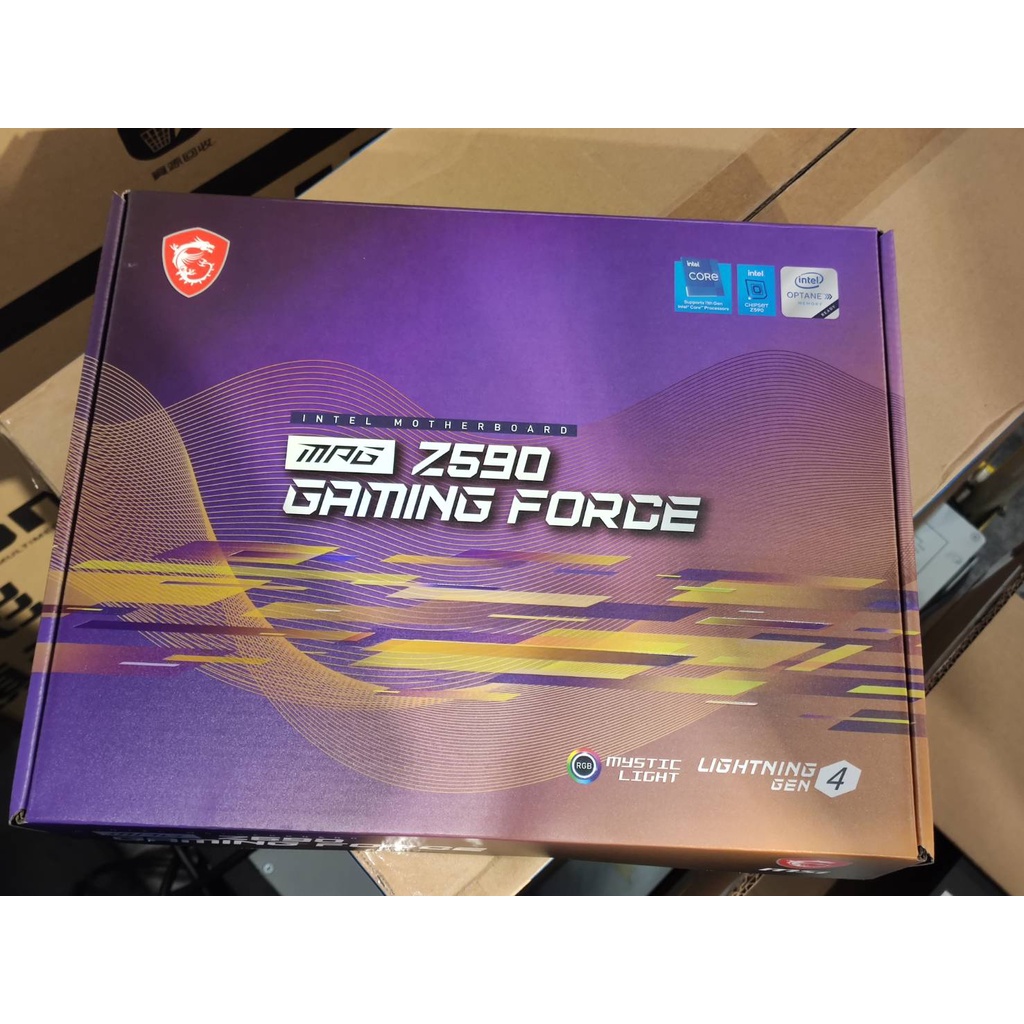 全新 現貨 未拆封微星 MPG Z590 GAMING FORCE主機版/含稅價