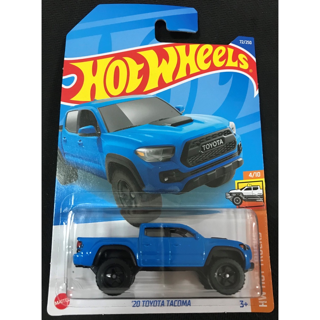 風火輪 Hot wheels 20 豐田 toyota tacoma 皮卡 貨卡 吉普 越野 藍色 普卡
