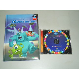 全新 / 英文 / 童書 / 迪士尼 / Monster Inc 怪獸電力公司 / 附朗讀 CD