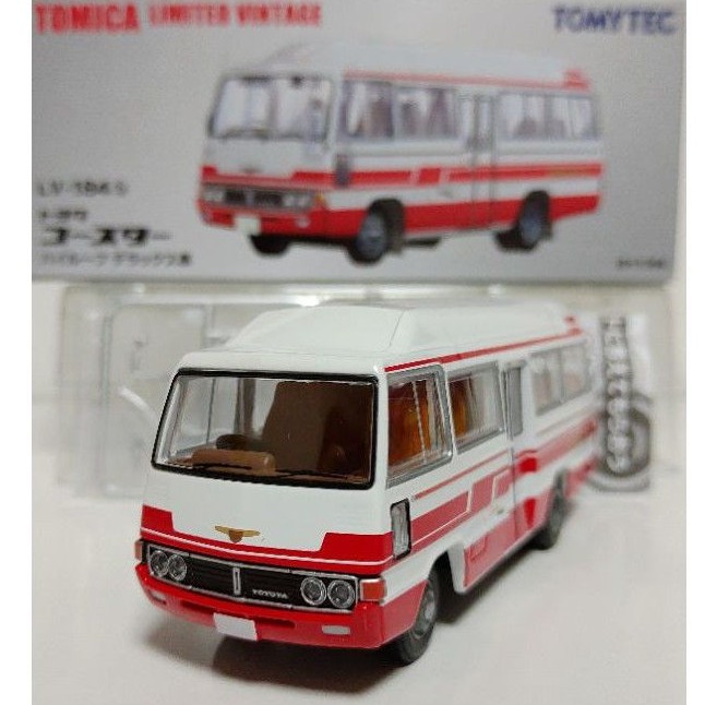 Tomytec 1/64 TLV LV-184b Toyota COASTER 豐田 小巴 巴士