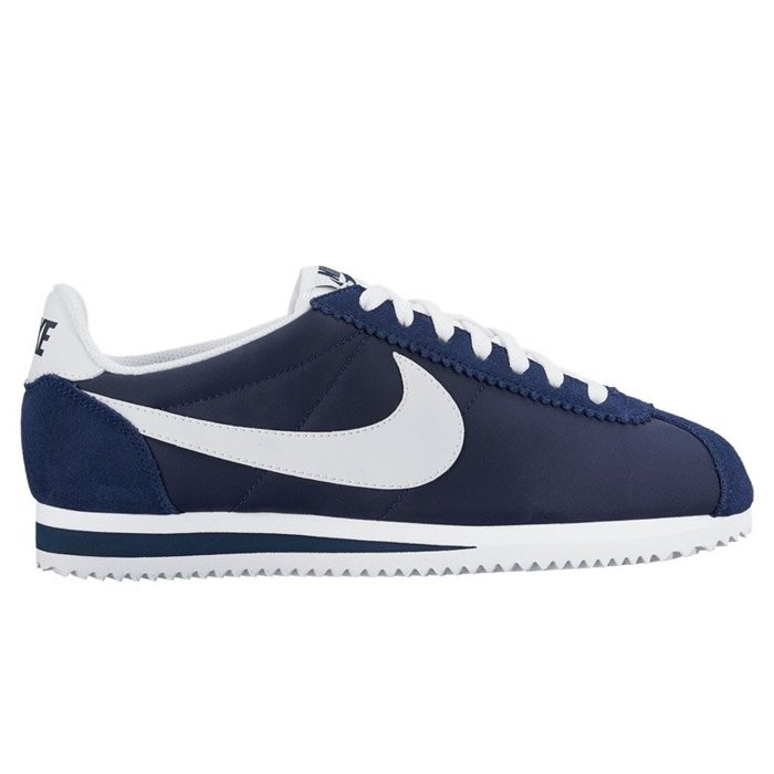 navy blue nike cortez