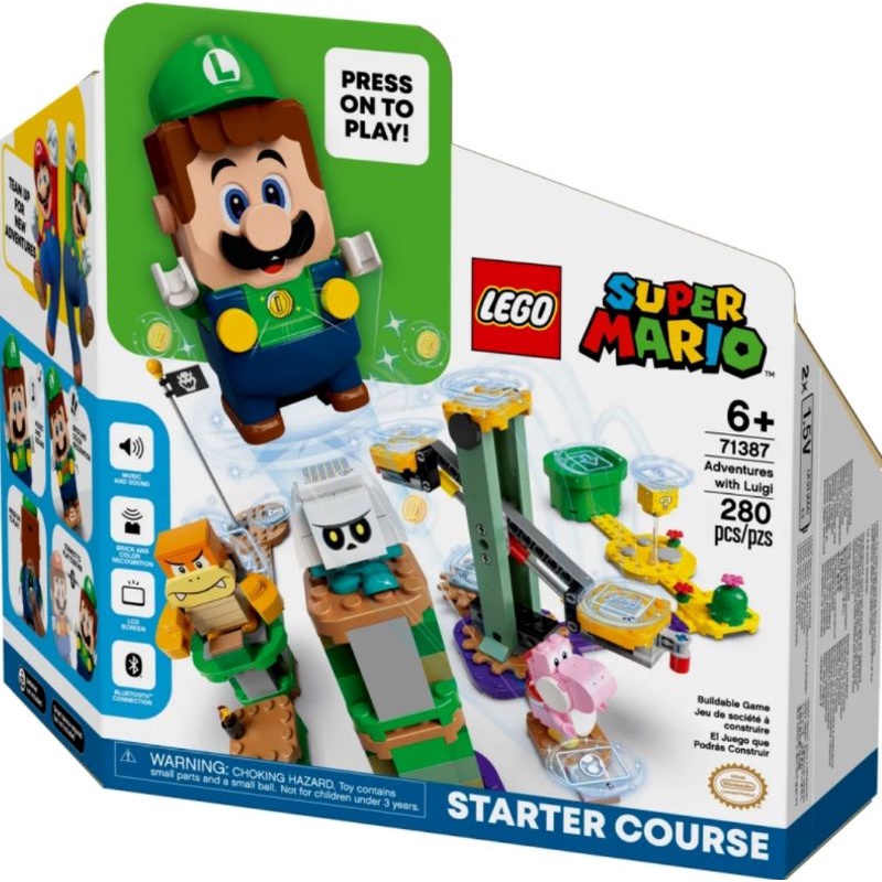 [NickDaDa]2021 8月新品 LEGO 71387 路易吉 71360瑪利歐 冒險主機 Super Mario