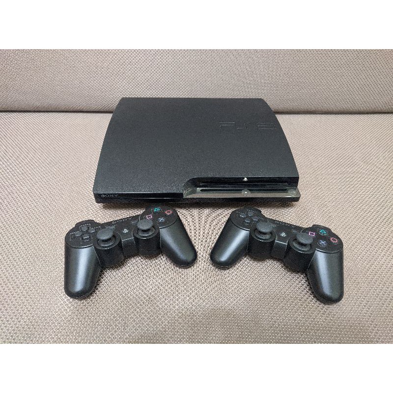 雙手把 二手 PS3 2507A 木炭黑 160GB + 漫威英雄 + 魔龍寶冠