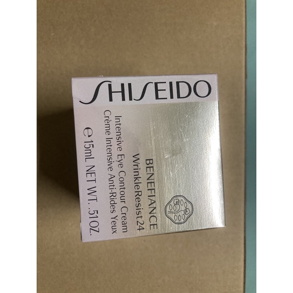 ［正品-原價1900元］資生堂 Shiseido抗皺24無痕眼霜 Benefiance WrinkleResist24