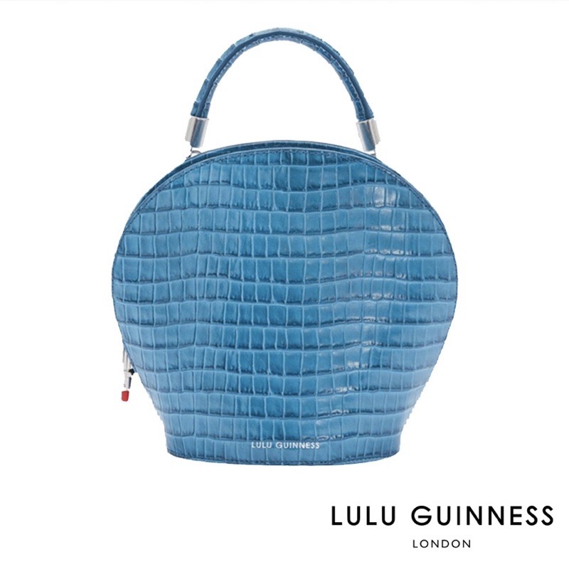 【LULU GUINNESS】 WILLOW 手提/側背包(藍)