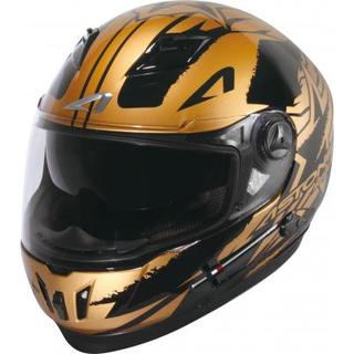 【安全帽先生】法國 ASTONE 808 ROADSTAR 素黑/WW8金 全罩 安全帽 內建墨片 送好禮二選一
