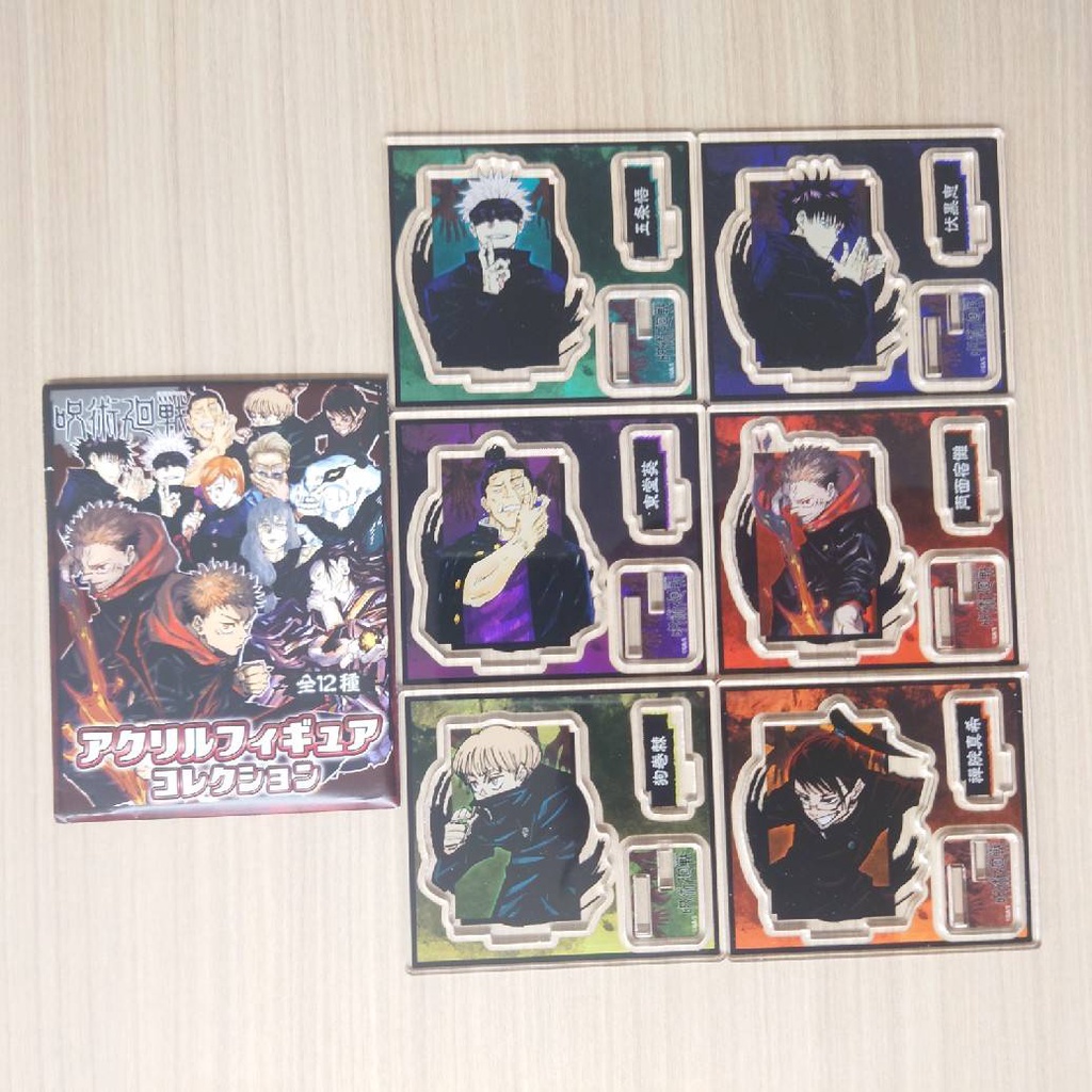 咒術迴戰 日版 JUMP SHOP JS 立牌 五條悟 伏黑惠 東堂葵 兩面宿儺 狗卷棘 禪院真希