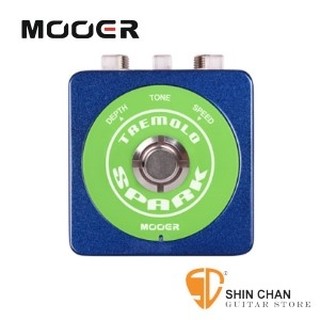 小新樂器館 | 效果器 Mooer SPARK TREMOLO 顫音效果器【Spark 系列】【STM】