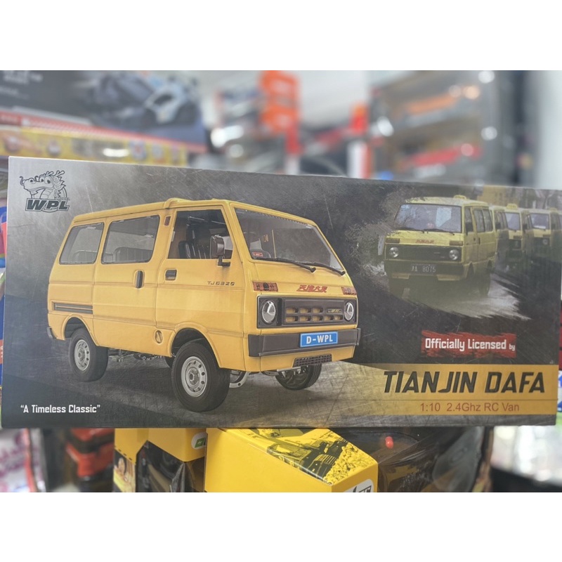 【KENTIM玩具城】頑皮龍D-42 1:10  Van小貨車(TIAN JIN DAFA) 甩尾麵包車發財車遙控車