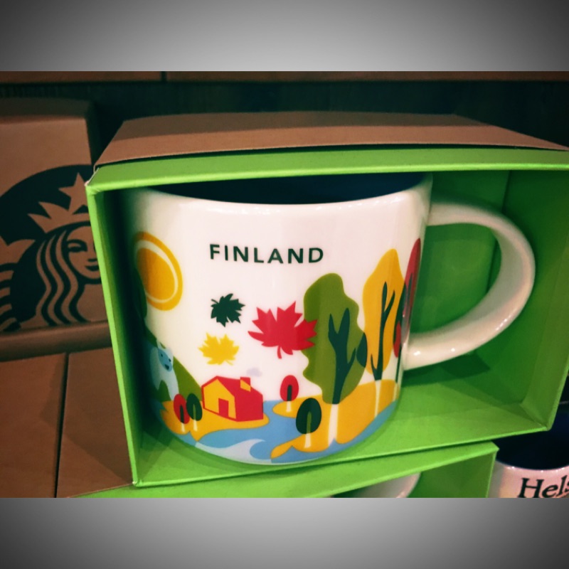 &lt;預購&gt;星巴克塗鴉馬克杯—芬蘭款🎉