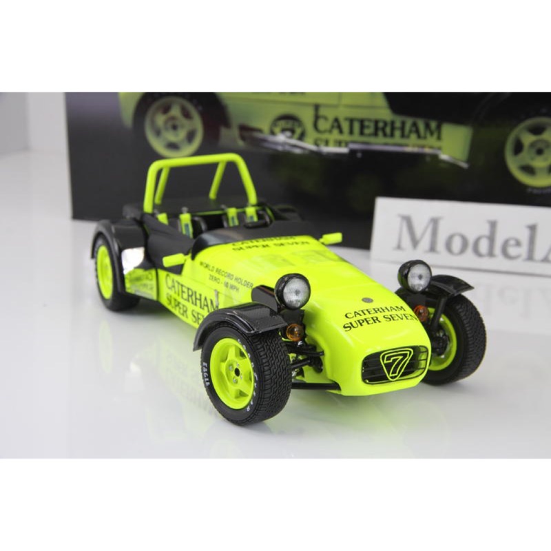 1:18 Kyosho Caterham Super Seven JPE黃(超級7) 金屬全開『稀有收藏出清』