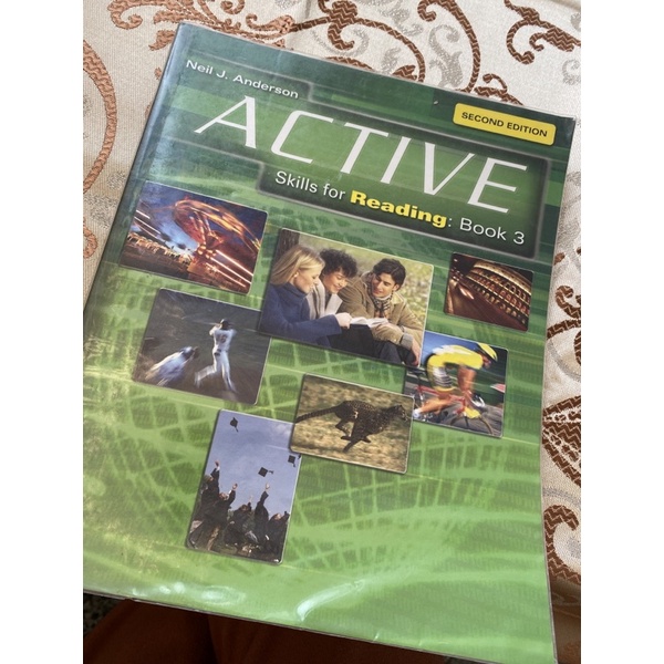 Active skills for reading:book 3,Neil J.Anderson著 英文閱讀教材 課本