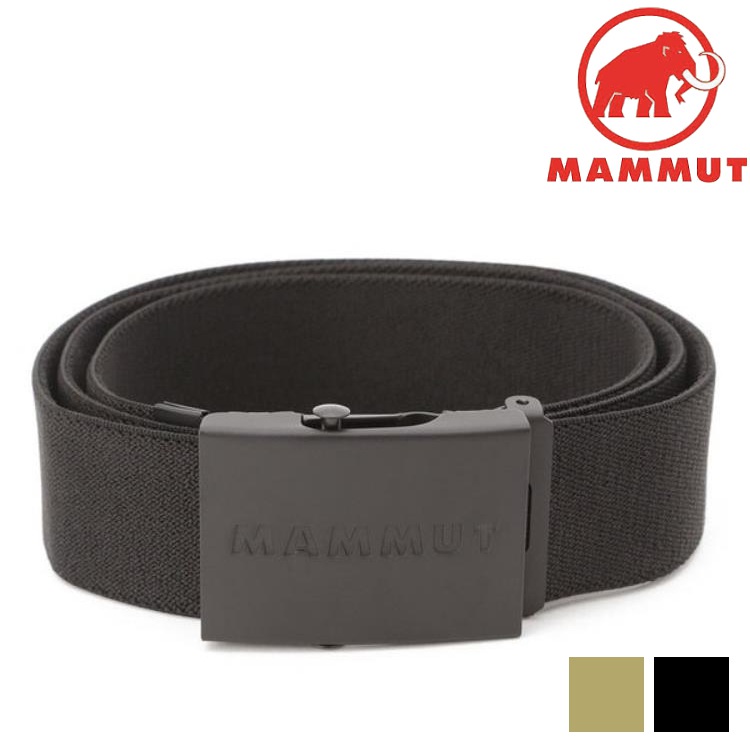 Mammut 長毛象 Mammut Logo Belt 金屬Logo編織腰帶 1192-00141