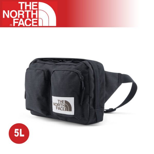 【The North Face 5L 多功能腰包《黑》】3G8M/KANGA/隨行包/零錢包/臀包/隨身包/悠遊山水