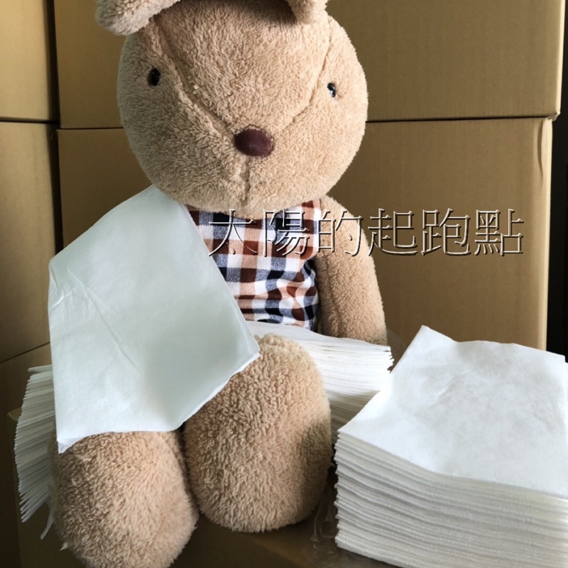 不織布拋棄式紙毛巾-1箱1000條*免運費