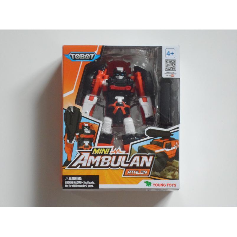 YOUNG TOYS TOBOT MINI 機器戰士 吉普 AMBULAN mini 迷你冒險 變形金鋼 變形金剛