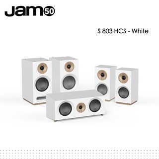 丹麥Jamo S 803 HCS家庭劇院組-white