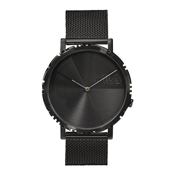 【FILA 斐樂】極簡風設計腕錶-個性黑/38-173-002/台灣總代理公司貨享兩年保固