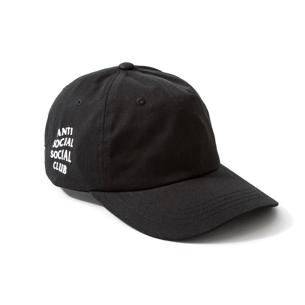 Anti Social Social Club - Weird Cap Black 黑色 帽子