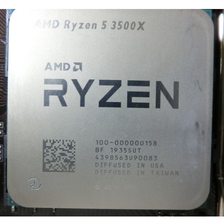 AMD ryzen 5 3500x cpu含原廠扇
