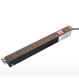 機櫃專用排插 三腳插頭 延長線 15A 8孔插座 110V