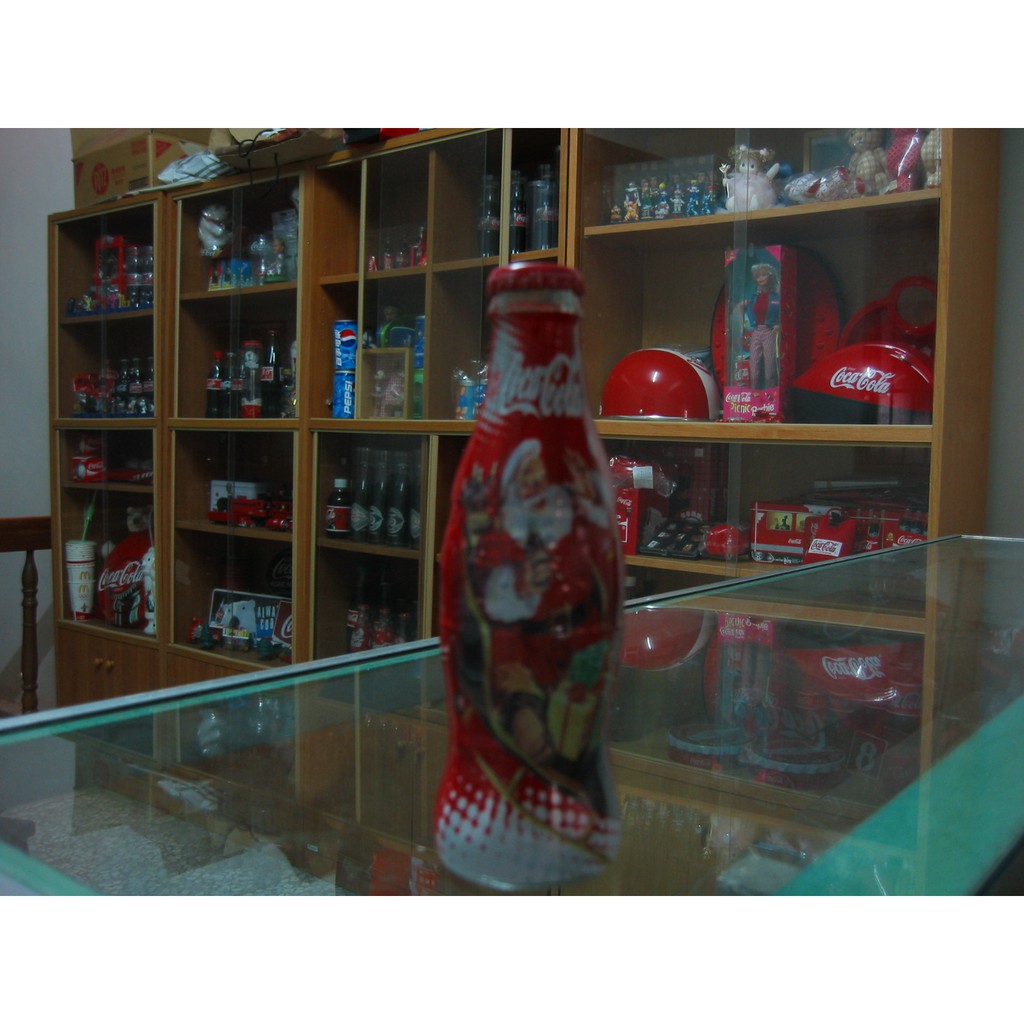 中國大陸可口可樂2003聖誕包膠瓶