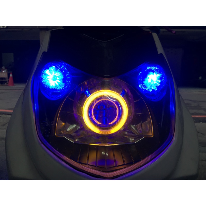 勁2代 gtr led 遠近魚眼 光圈 線組  led 燈管 整套 55