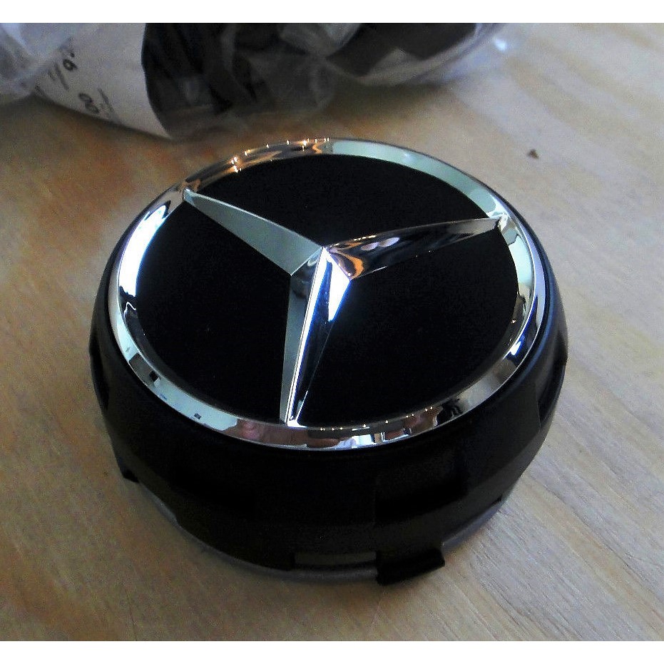 原廠品Mercedes-Benz 賓士輪圈中心蓋  輪殼 鋁圈蓋 黑色/亞光 黑輪蓋殼(AMG)