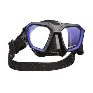 SCUBAPRO D-Mask (附專用收納盒、藍色鏡框、 HUD連線座、UV鏡片和舒適面鏡帶) 水肺潛水面鏡