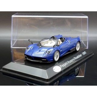Altaya 1/43 Pagani Huayra Roadster blue carbon MASH