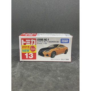 TOMY TOMICA NO.13 LEXUS RC F 多美小汽車