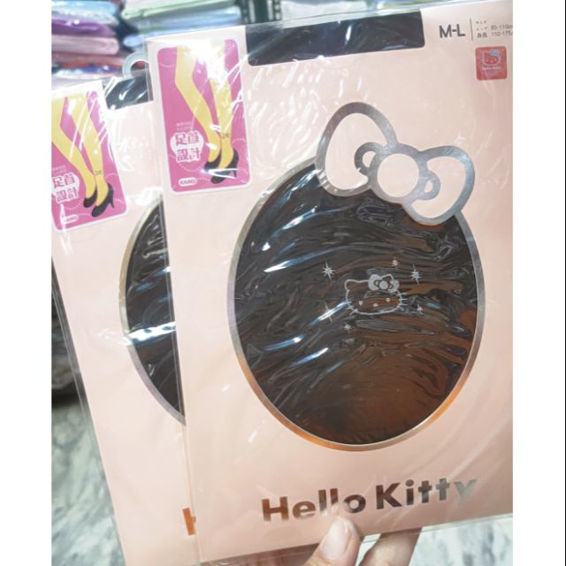 牛牛ㄉ媽*台灣正版授權 hello kitty 凱蒂貓銀蔥絲襪 褲襪  台灣製 kA902