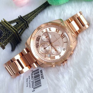 免運帝安諾-實體店面 Michael Kors MK6367 玫瑰金 三眼 羅馬 計時功能 手錶 MK6367 MK手錶