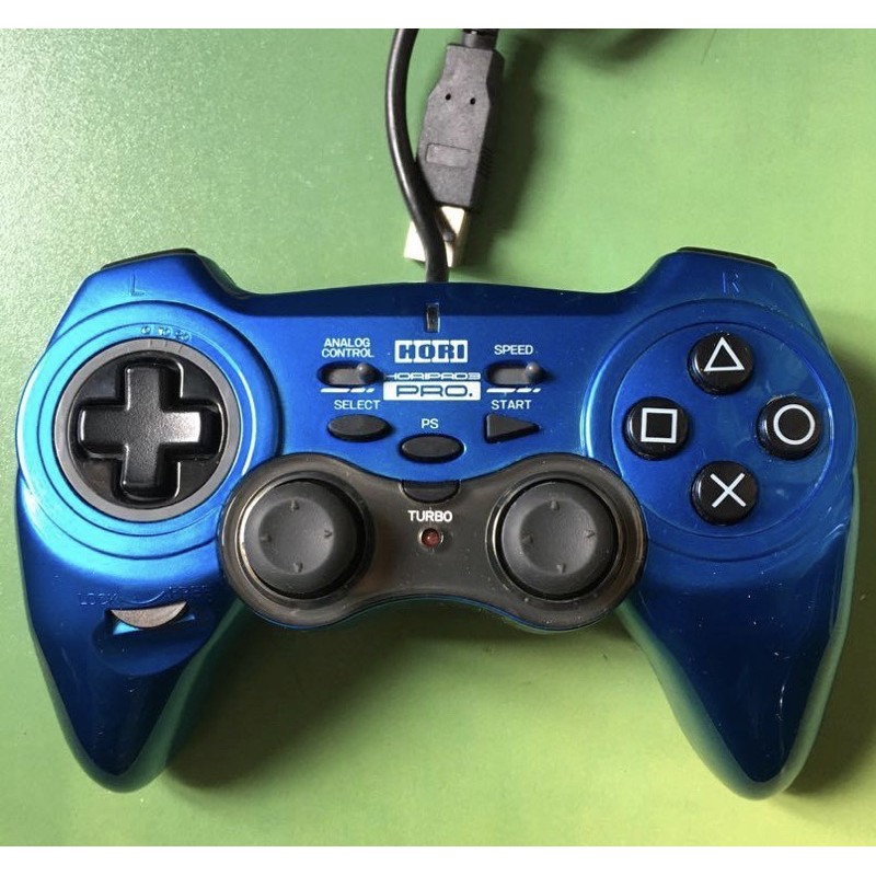 PS3 HORI PAD3 PRO 深藍色 連發 USB 手把 PS 二手 控制器 HP3-121