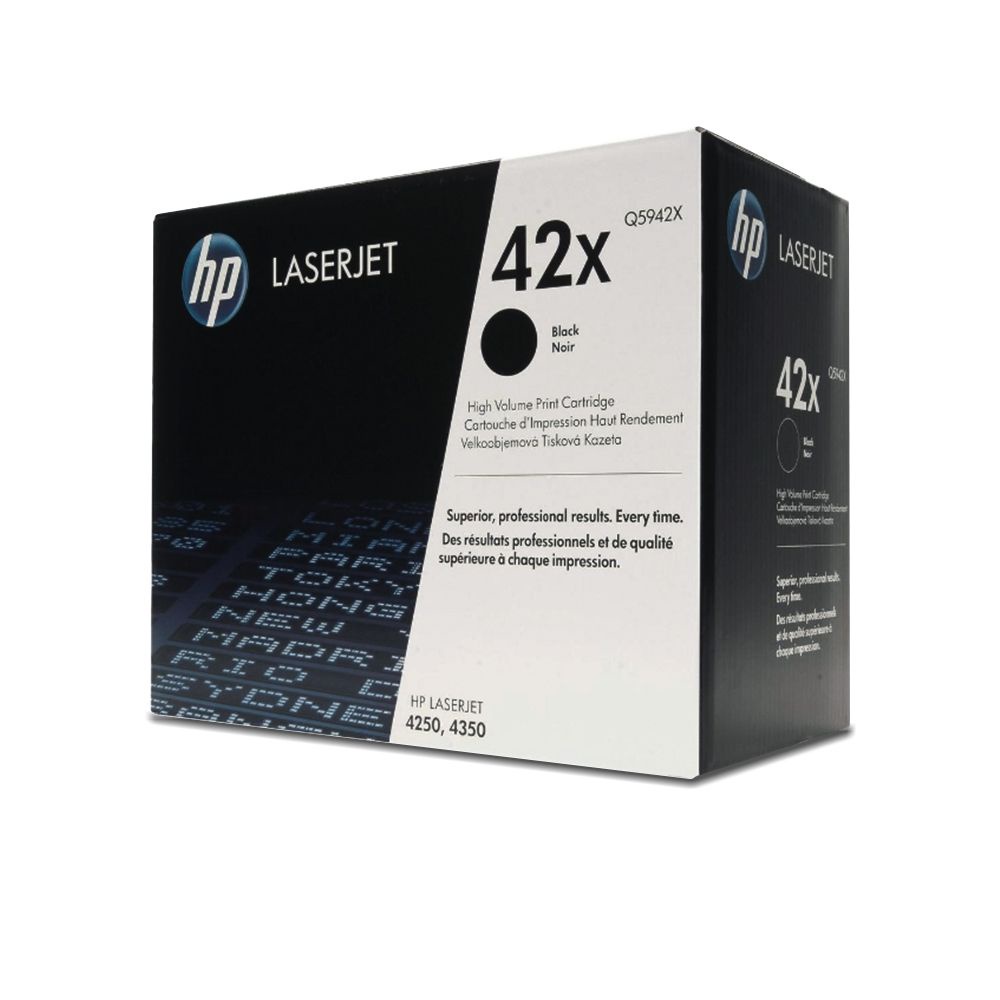 HP 42X 原廠碳粉匣 Q5942X 適用HP LJ 4250/4350(20,000張) 雷射印表機