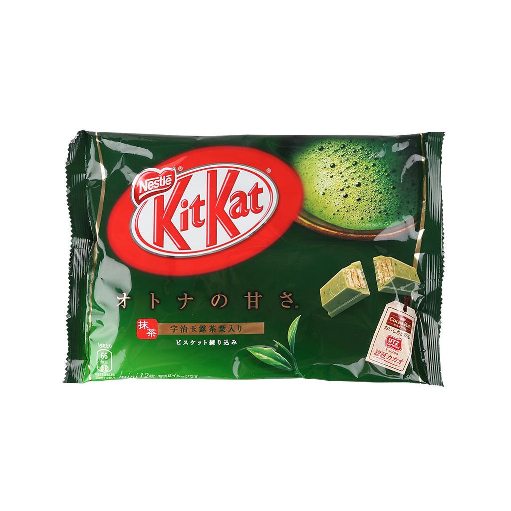 [日本帶回]	日本製KitKat 宇治抹茶巧克力餅乾 (A0100035)