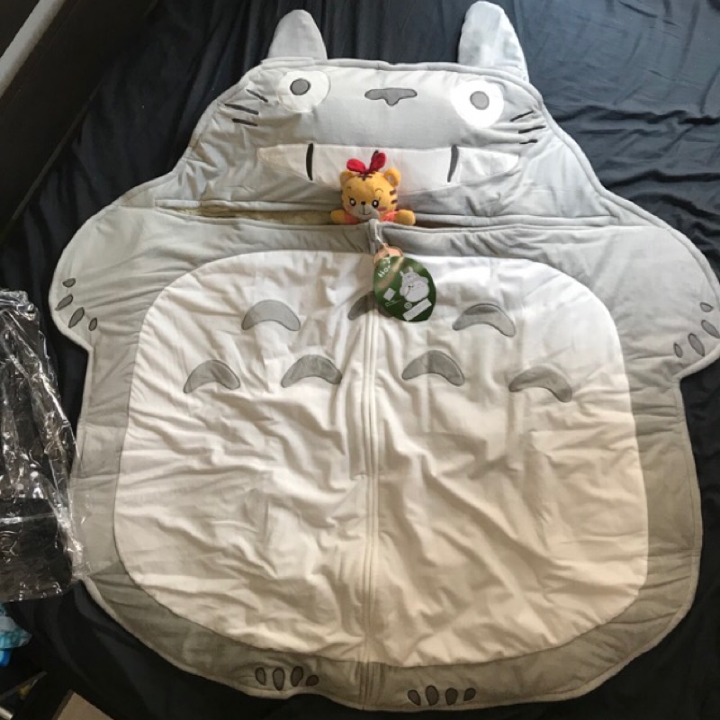 （出清）日本正版 宮崎駿 荳荳龍 龍貓 兒童睡袋
