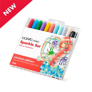 【板橋酷酷姐美術】 COPIC 第三代 麥克筆 CIAO Sparkle Set 閃亮綜合套組 【初心者使用】【送禮佳】