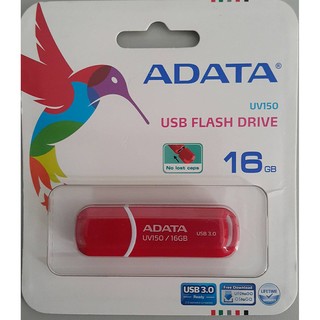 全新 ADATA 威剛 UV150 16GB USB 隨身碟 紅色