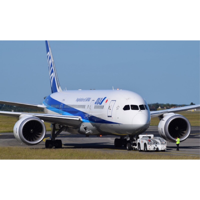 日本ana 1 500 波音boeing 787 8 トリトンブルー塗装夢幻客機波音787