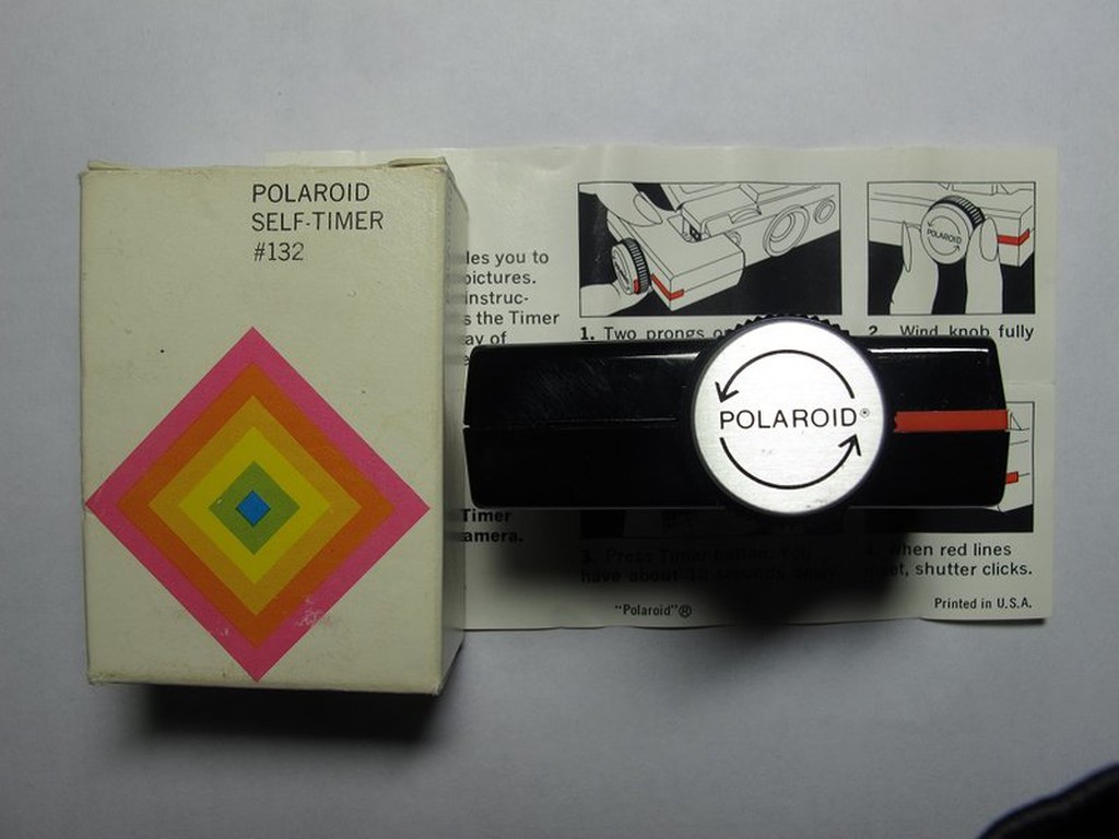 [二手]Polaroid SX-70 Self-timer  定時自拍器  拍立得 無紙盒說明書