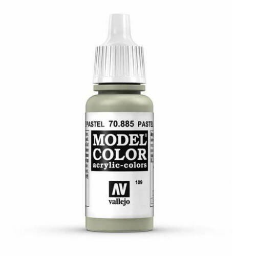 Acrylicos Vallejo AV水漆 模型色彩 Model Color 109 70885 淡綠色 17ml