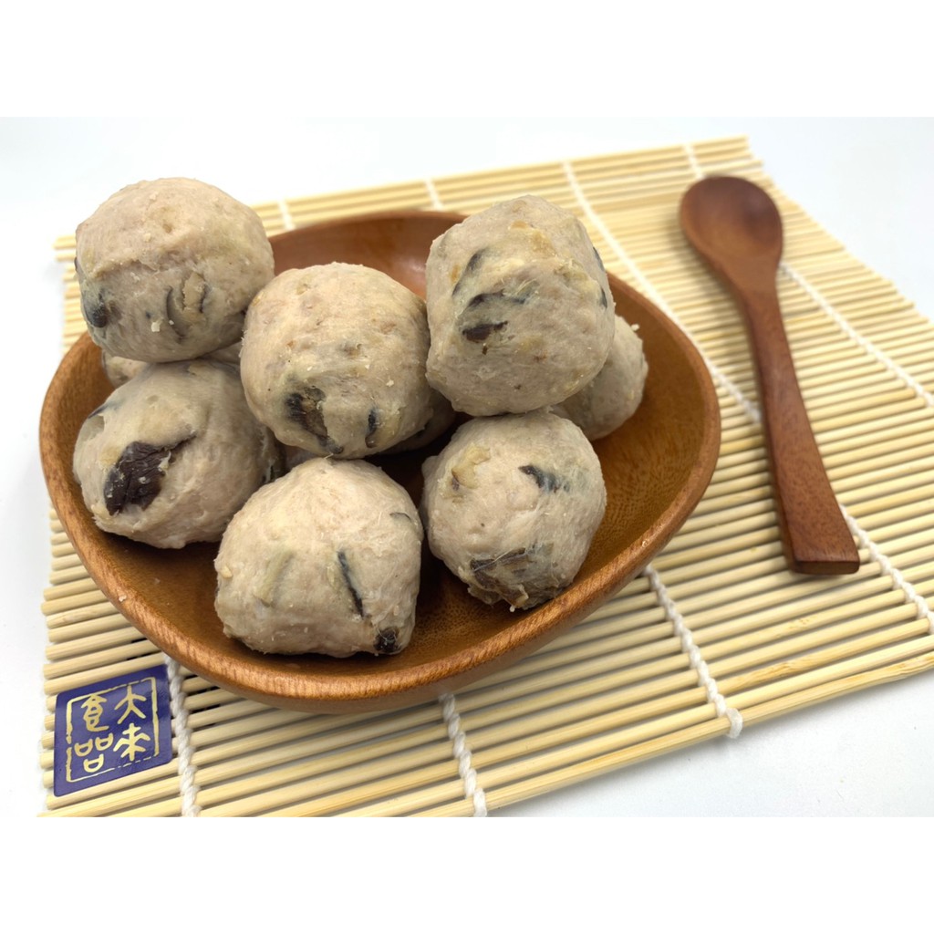 《大來食品》【幸福冬季火鍋】日式系列火鍋料 香菇貢丸 香菇丸 吃得到香菇塊