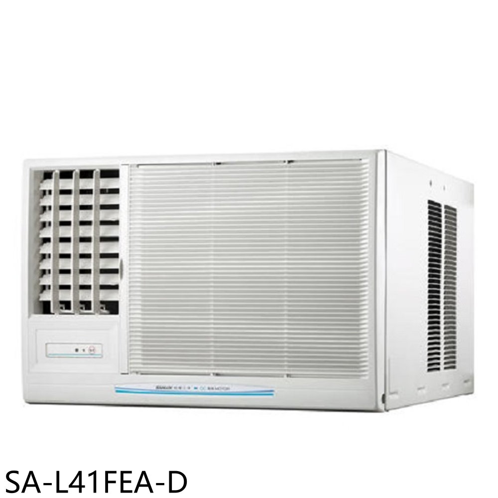 SANLUX台灣三洋定頻左吹福利品窗型冷氣6坪SA-L41FEA-D標準安裝三年安裝保固 大型配送
