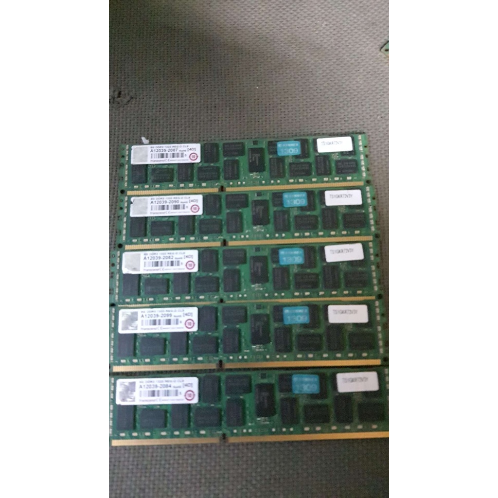 含稅 伺服器用 創見 8G DDR3 1333 REG 1600 終身保固  11R958